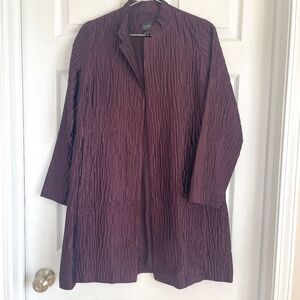 Eileen Fisher Petite Silk Jacket Sz PS Worn Once